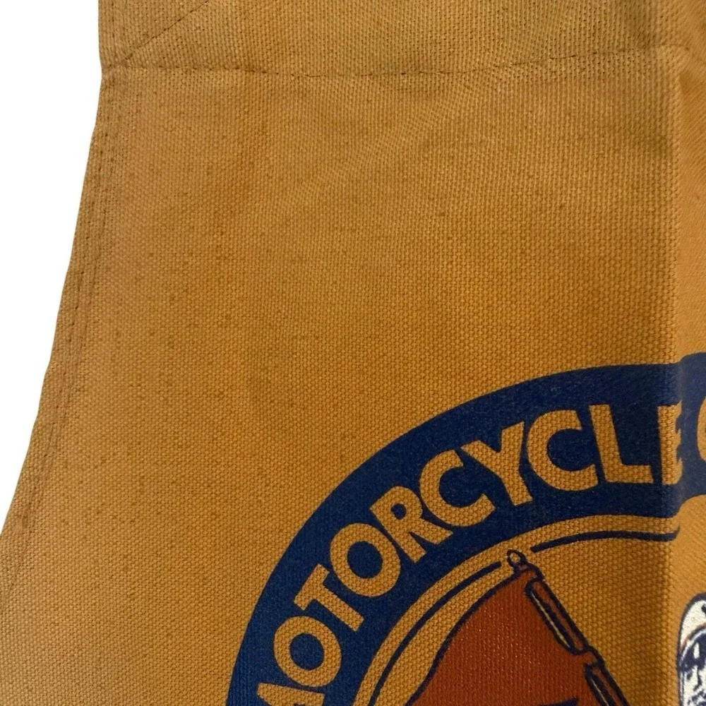 VTG Men's Municipal Motorcycle Officers California Motorbike‎ Cotton Apron RARE